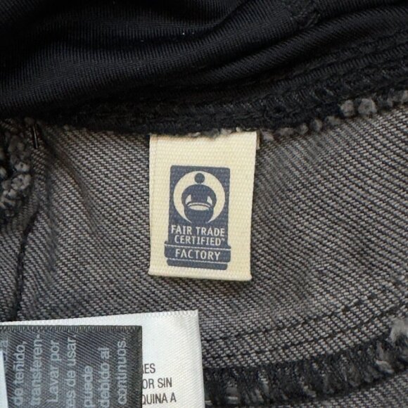 Isabel Maternity Boyfriend Black Jeans Ingrid Isabel Power Stretch Size 10 NWT - Picture 15 of 16